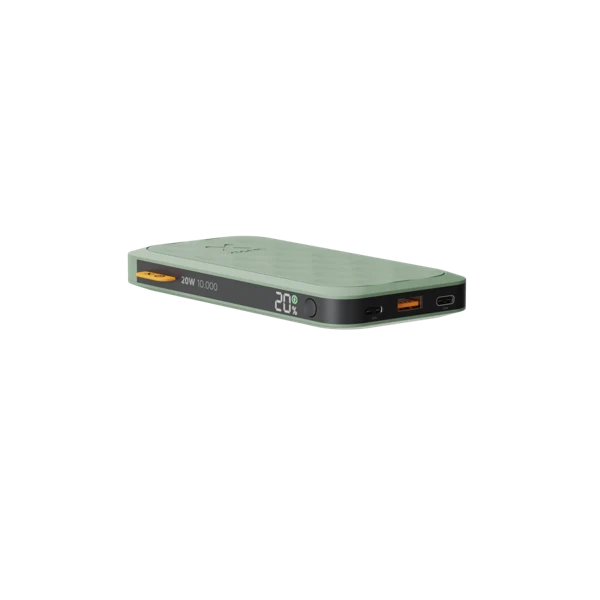 Batería externa Fuel Series 5 de Xtorm - 10.000 mAh - Verde salvia