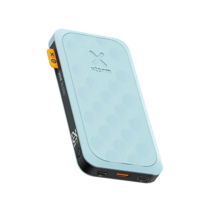 Batería externa Fuel Series 5 de Xtorm - 10.000 mAh - Azul turquesa
