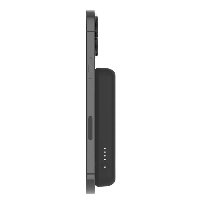 Batería externa inalámbrica y magnética con soporte 5.000 mAh BoostCharge de Belkin - Negro