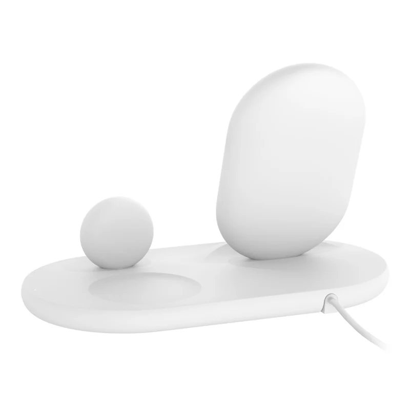 Cargador inalámbrico 3 en 1 BOOST↑CHARGE™ de Belkin - Blanco
