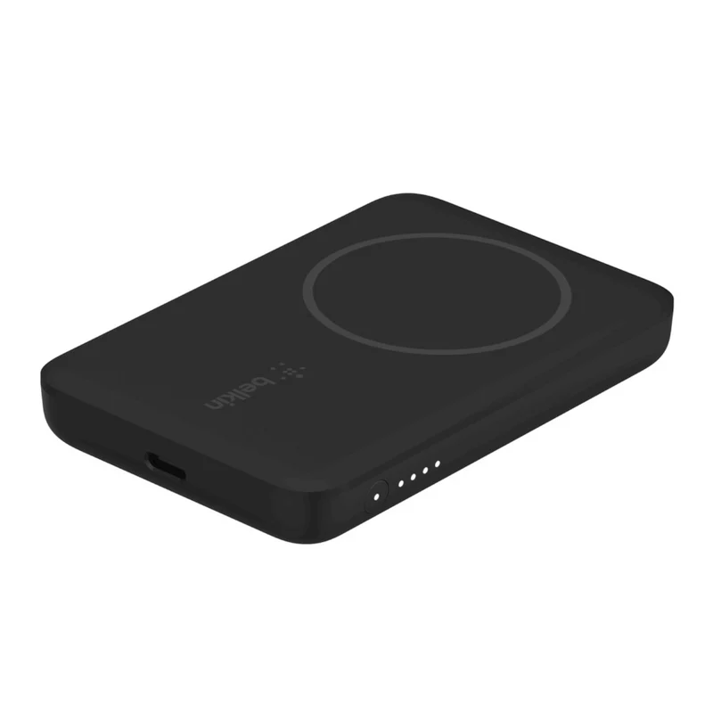 Batería externa inalámbrica y magnética 2.500 mAh BoostCharge de Belkin - Negro