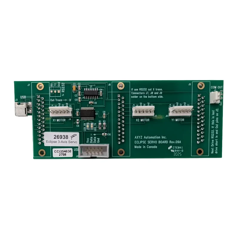 AXYZ - 26938 BOARD - ECLIPSE SERVO 3-AXIS- PROGRAMMED