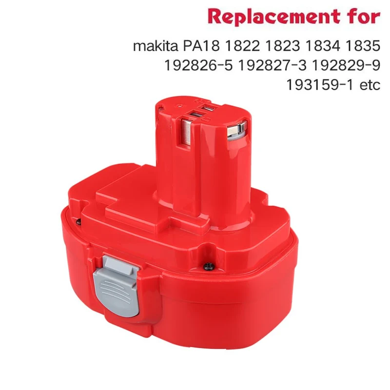Abverkauf | für Makita 18V 4.6Ah Ni-MH Ersatzakku 2 STÜCK/für Makita PA18 1833 1822 1823 1834 1835