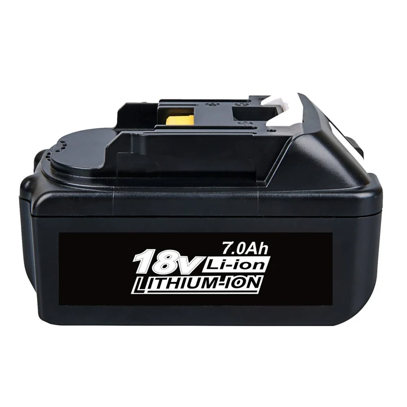BL1860B 18V 7Ah Ersatzakku für Makita with LED 3-Stück/Kompatibel mit Makita 18V BL1830B BL1860B BL1820 LXT-400