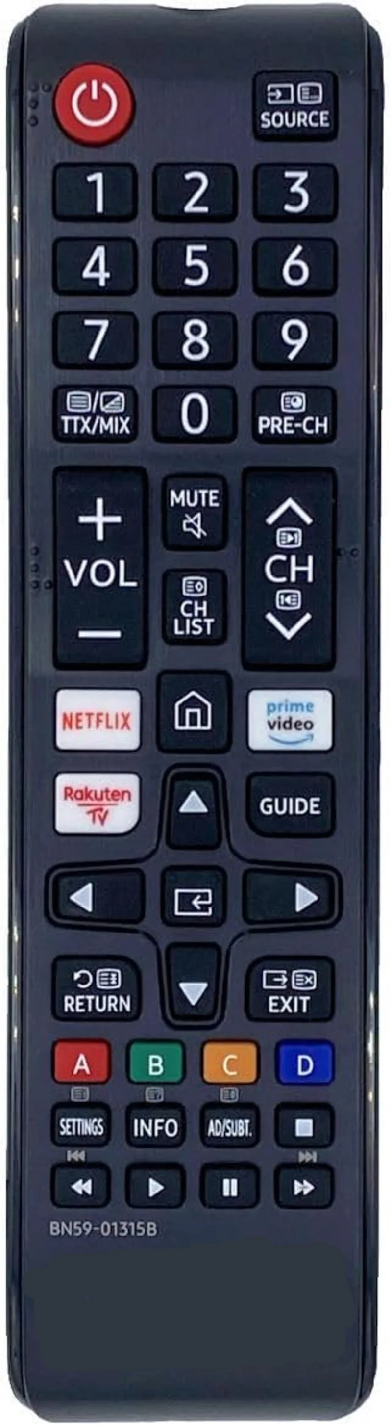 Mando a Distancia Compatible con Samsung BN59-01315B  Control Remoto Original para TV QLED