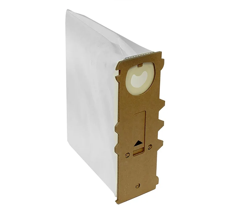 Pack de 6 Bolsas de Microfibra Compatibles con Aspiradoras Folletto VK130 y VK131 | Filtración Eficaz, Alta Resistencia y Fáci