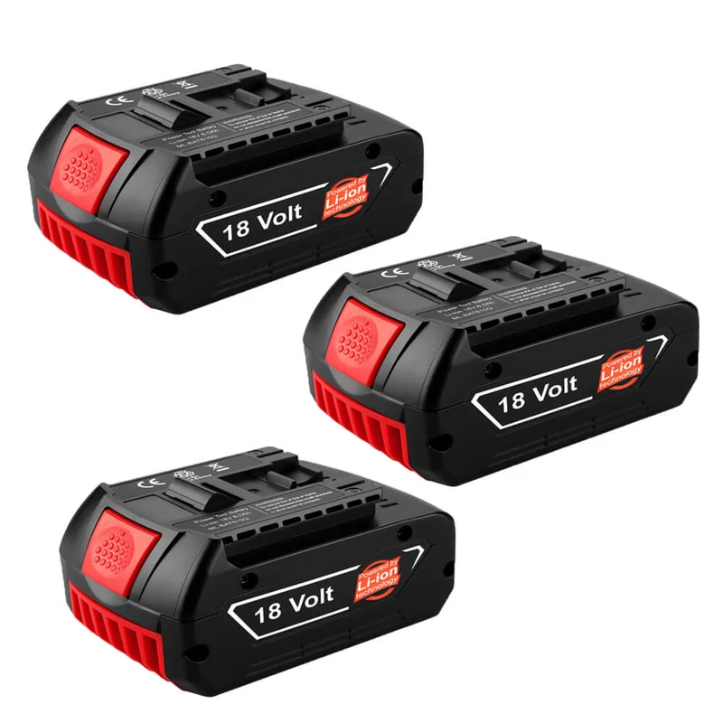 3 Stück 18V 7.0Ah Für Bosch BAT610G Li-ion Akku Ersatz mit LED /Kompatibel mit BAT609 BAT610G BAT618G BAT620 BAT621