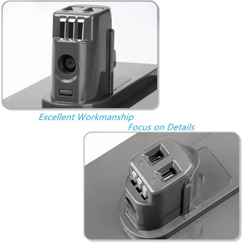 DC31A für Dyson 6.4Ah 22.2V Li-Ion Ersatz Akku (nur passend Typ A) DC44 DC35 DC31 DC45 DC34
