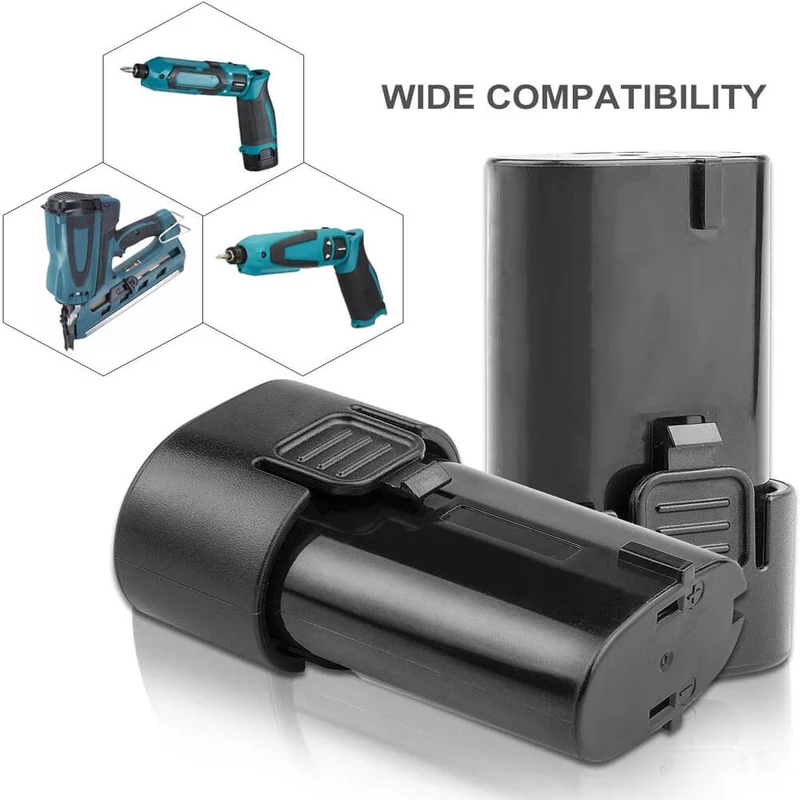 Für MAKITA 4.8Ah 7.2V Li-ion Ersatzakku/BL7010 ML704 CL070 CL070D