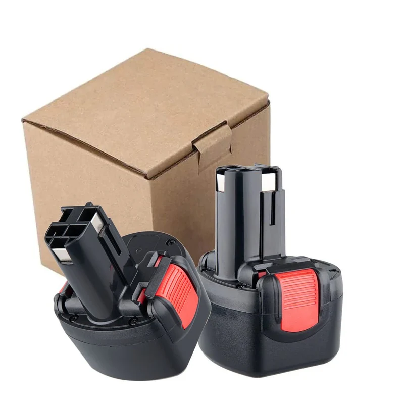 für Bosch BAT048 BAT100 BAT119 9.6V 4.8Ah Ni-Mh Ersatzakku 2 STÜCK