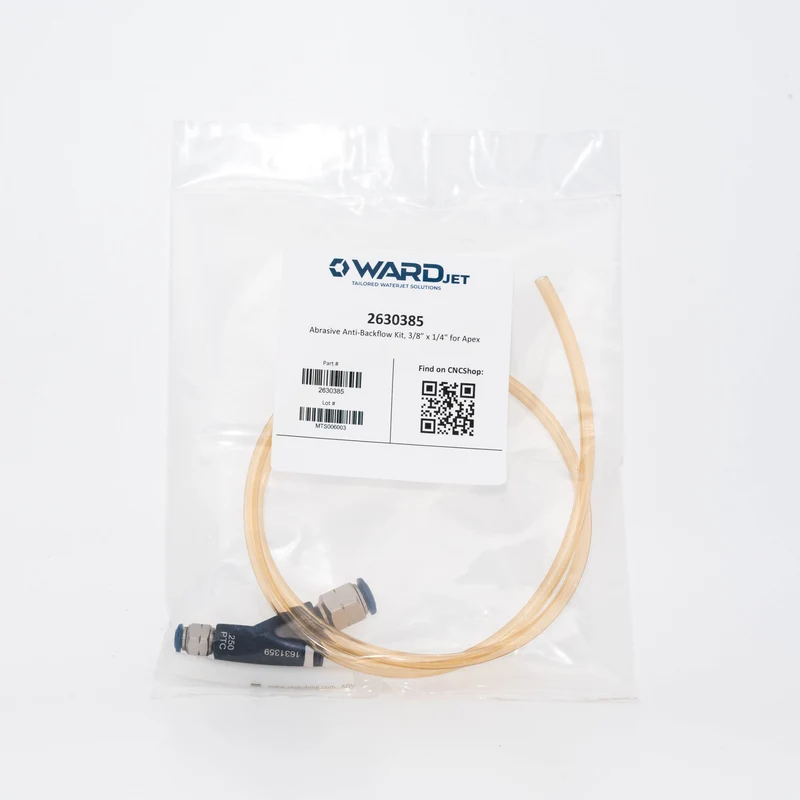 WARDJet - 2630385 - WaterJet Anti Backflow Device Kit Monoblock with 36in -1/4" PE Tubing