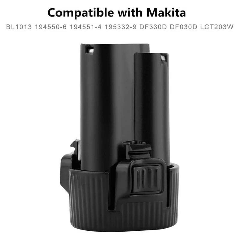 für Makita 10.8V Akku Ersatz | BL1013 3.0Ah Li-Ion Akku 2 STÜCK
