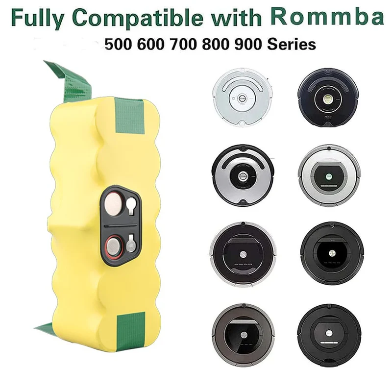 Für iRobot Roomba 14.4 V 5.2Ah NI-MH ACKU ERSATZ