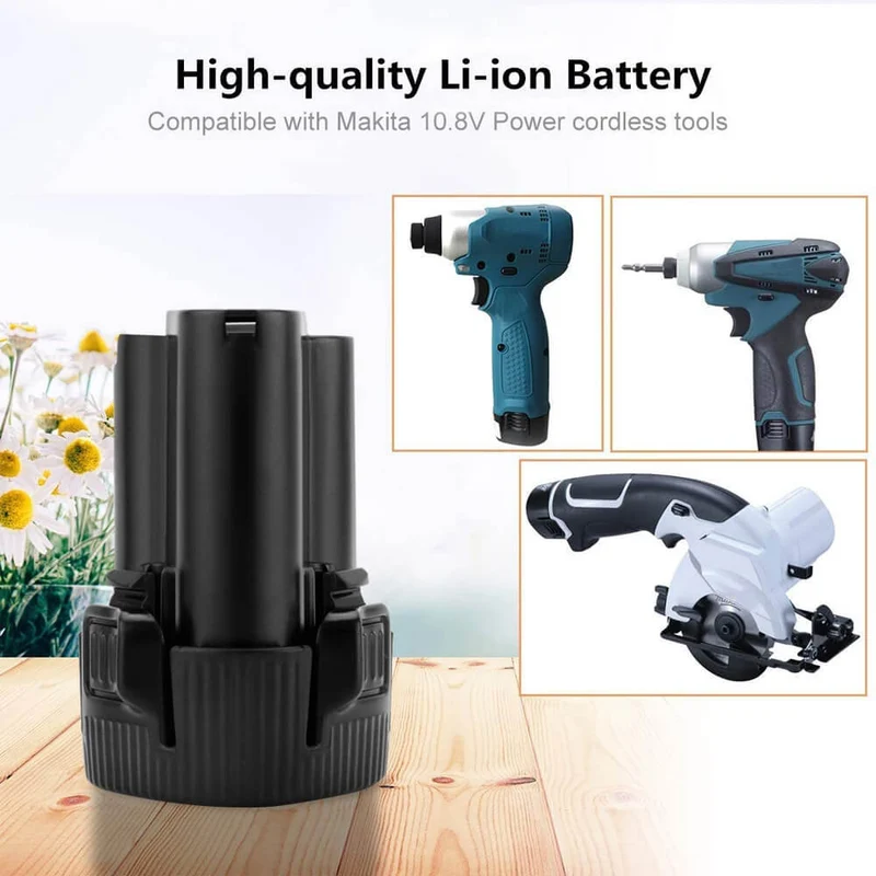 für Makita 10.8V Akku Ersatz | BL1013 3.0Ah Li-Ion Akku