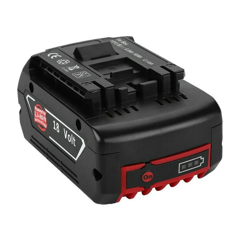 18V 5.0Ah Für Bosch BAT610G Li-ion Akku Ersatz mit LED/Kompatibel mit BAT609 BAT610G BAT618G BAT620 BAT621