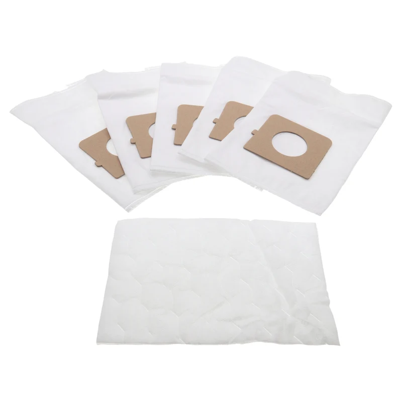 5 Sacchetti compatibili per aspirapolvere Rowenta Power Space e Moulinex ZR007001