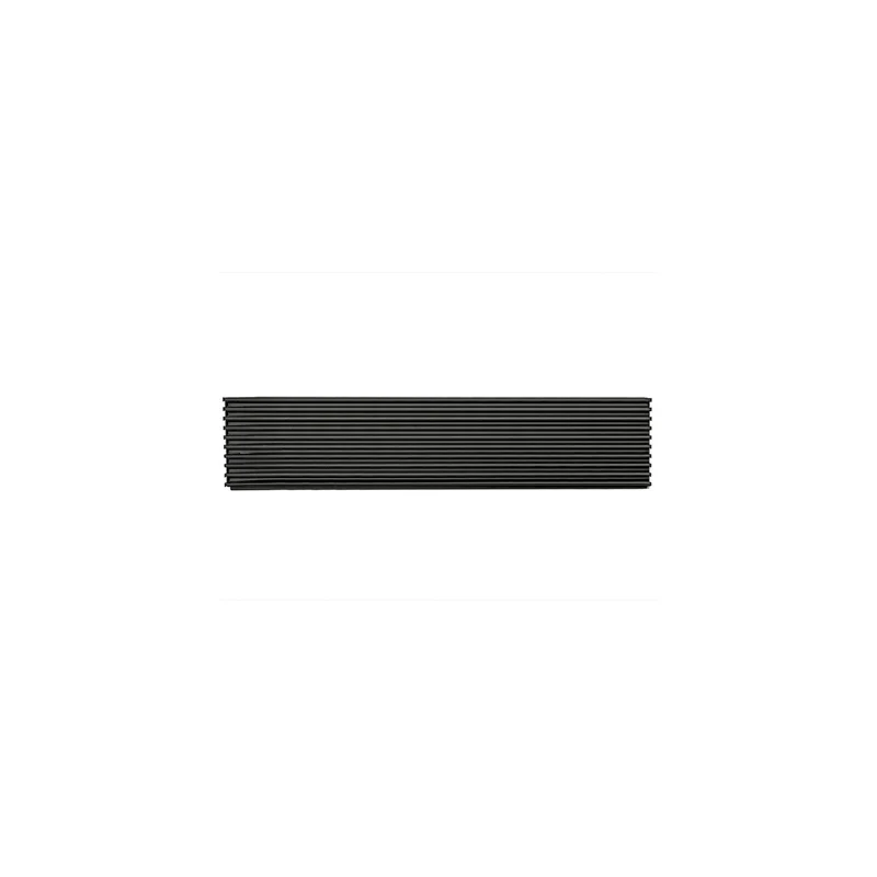 Rejilla ventilación negro ajustable | compatible con STANDARD | Calidad Adaptable | Codigo fabricante RV6014N | 600x125mm 8 barras