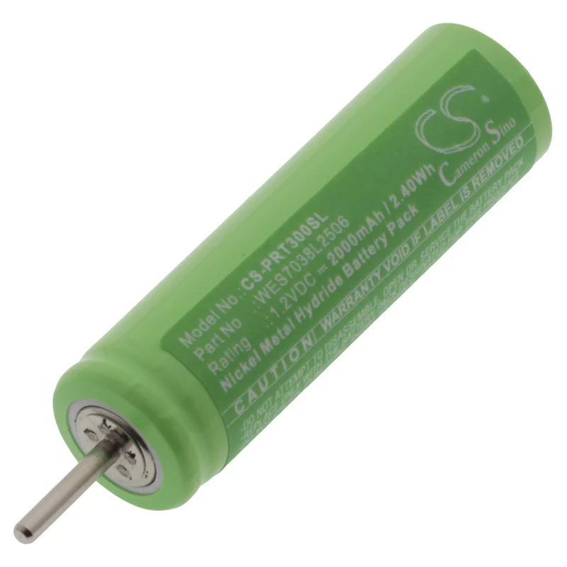 Batteria 1.2V 2000mAh per rasoio Panasonic ER-GB70 ER-GB96 ES7101 ES-RT30