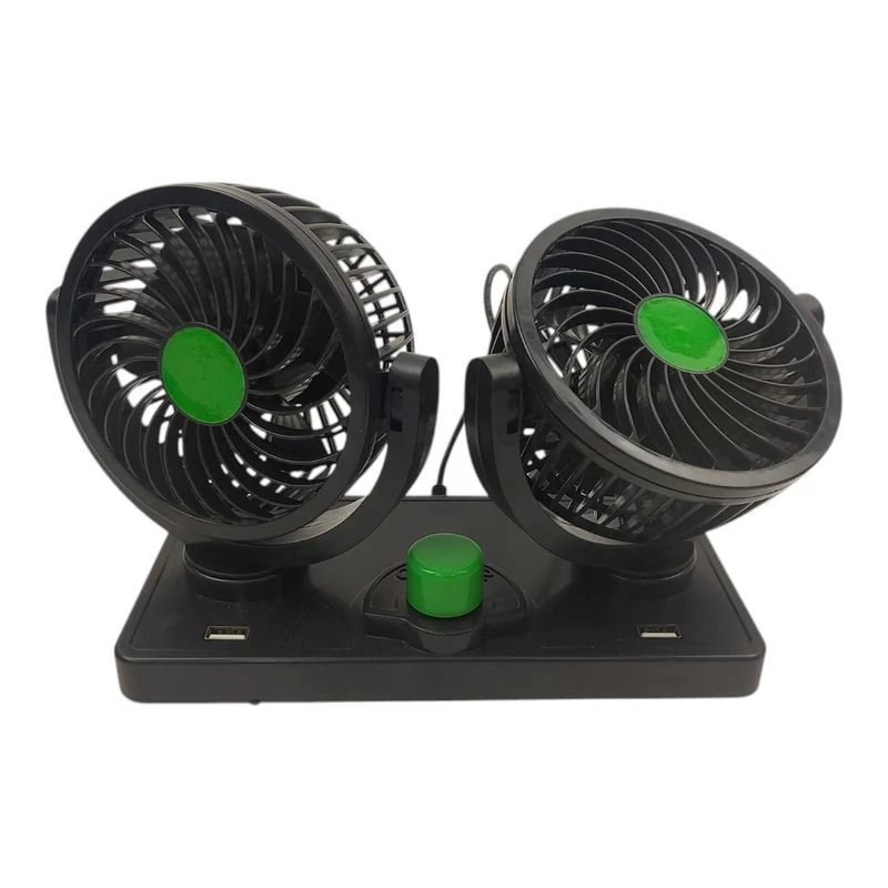 Ventilador USB 360° para Auto | Aire Fresco Portátil