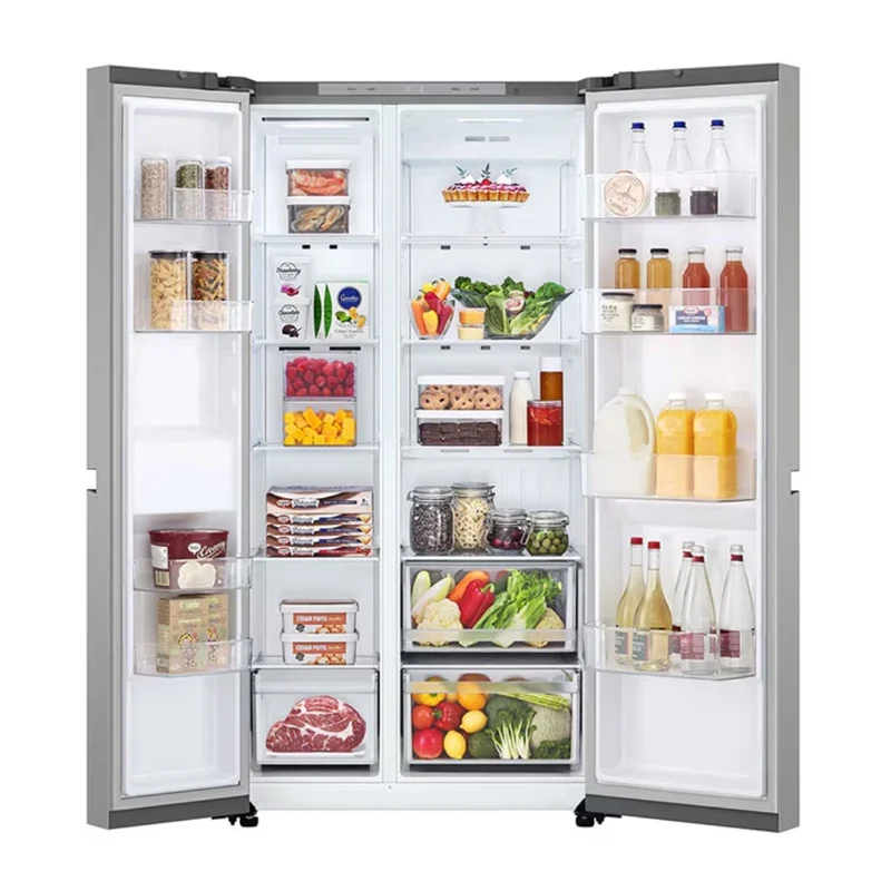 LG Refrigeradora Side by Side Smart Inverter 25 Pies Cúbicos, VS25BJNK