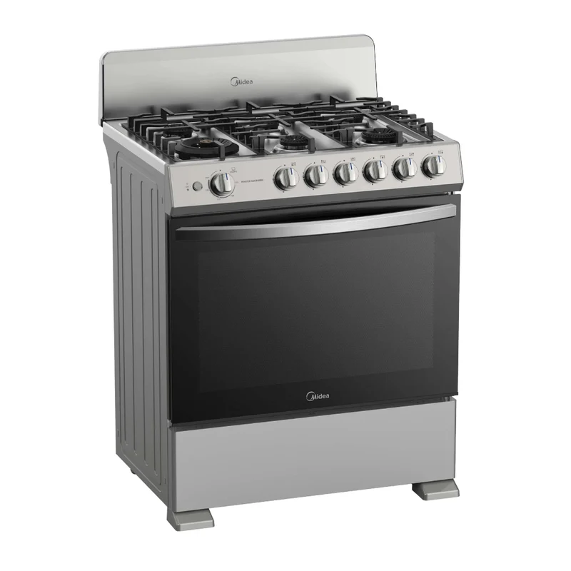 Midea Cocina de Gas 30" Acero Inoxidable, MGS30FS1BIABGF-CA