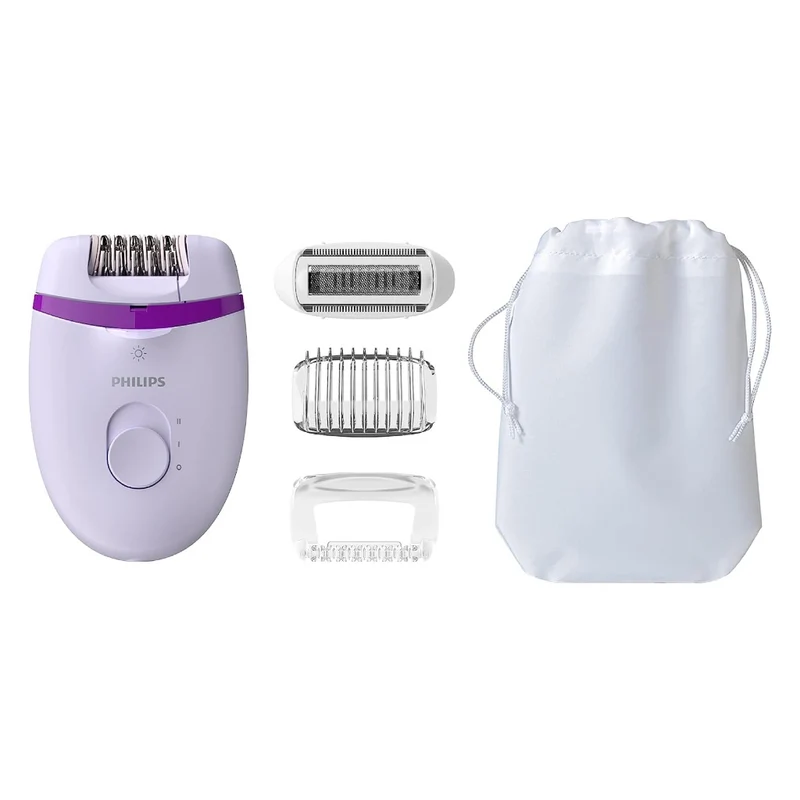 Philips Depiladora Satinelle Eléctrica con Cable (BRE27510)