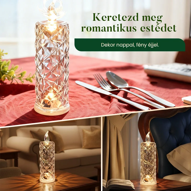 【✨1+2 Δωρεάν】Ρομαντικά κεριά LED χωρίς φλόγα με μπαταρία-GR