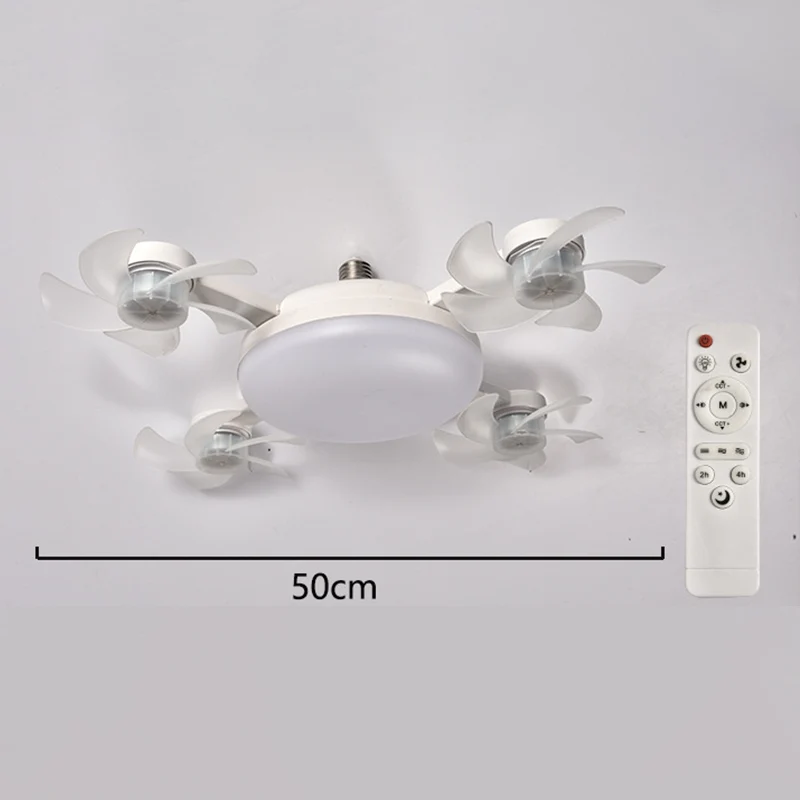 💡 Uživajte v hladnem udobju in mehki svetlobi - Sodoben LED stropni ventilator z daljinskim upravljalnikom - Plačilo po povzetju 🌀-SI