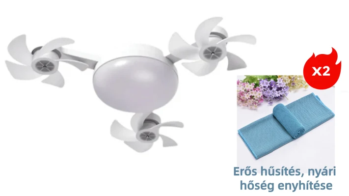 💡 Uživajte v hladnem udobju in mehki svetlobi - Sodoben LED stropni ventilator z daljinskim upravljalnikom - Plačilo po povzetju 🌀-SI