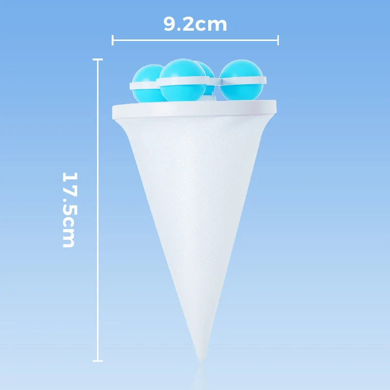 🧼 Plávajúca sieťka na zachytávanie chlpov 🌀 Účinne zachytáva chlpy a vlákna, opakovane použiteľná, chráni práčku a odtoky. 🚿✨🥳 Predaných viac ako 500 000 kusov! 🥳-SK