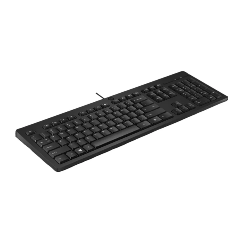 HP Teclado Alámbrico USB-A 125 en Inglés, 266C9AA