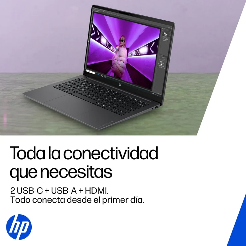 HP Laptop 14" OmniBook 3 14-HY0050LA, D6ZG3LA#ABM