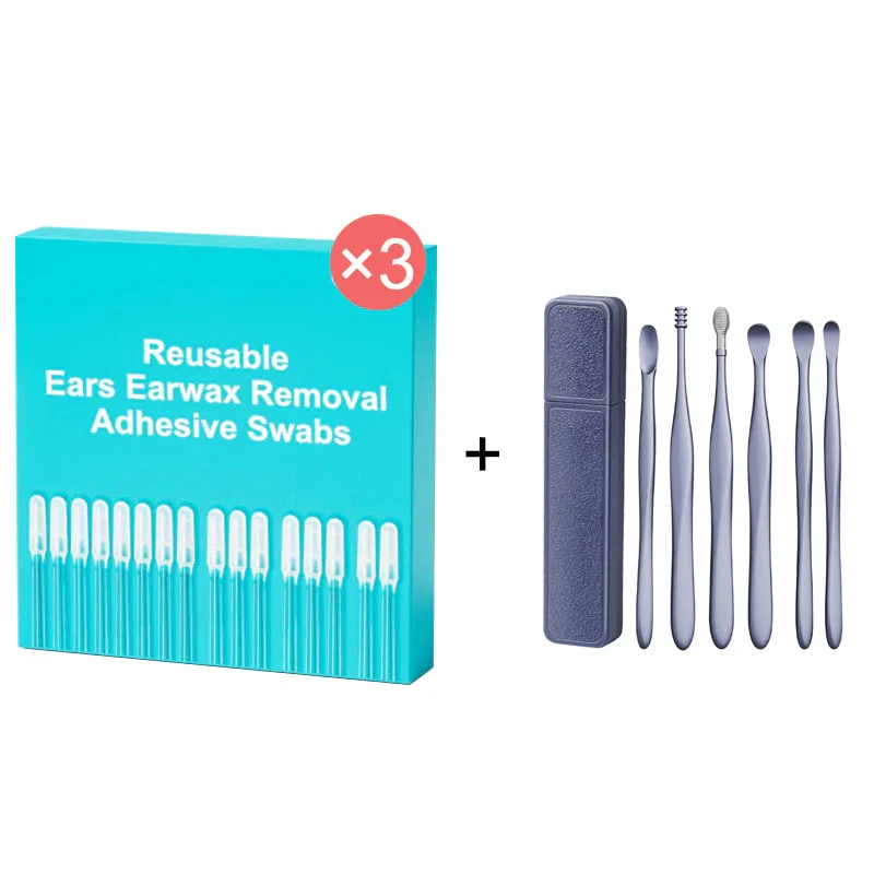 Barras adhesivas reutilizables para la eliminación de cerumen.-ES