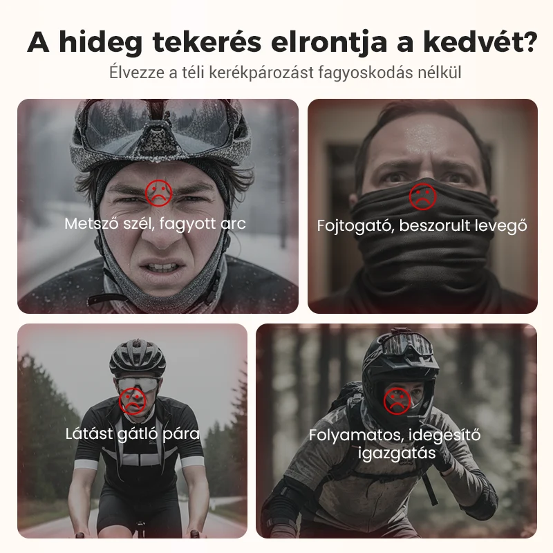 💞 Αντιανεμικό κράνος για χειμερινή χρήση, unisex-GR