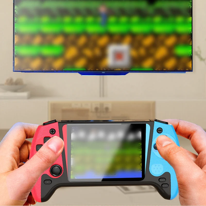 🎮 Φορητή, κλασική κονσόλα παιχνιδιών με μεγάλη οθόνη-GR