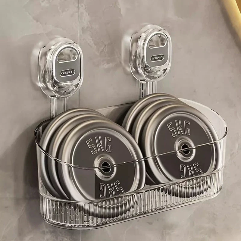 ¡Organizador de pared revolucionario con ventosas! ¡Orden perfecto en la cocina y el baño! 🏠✨-ES