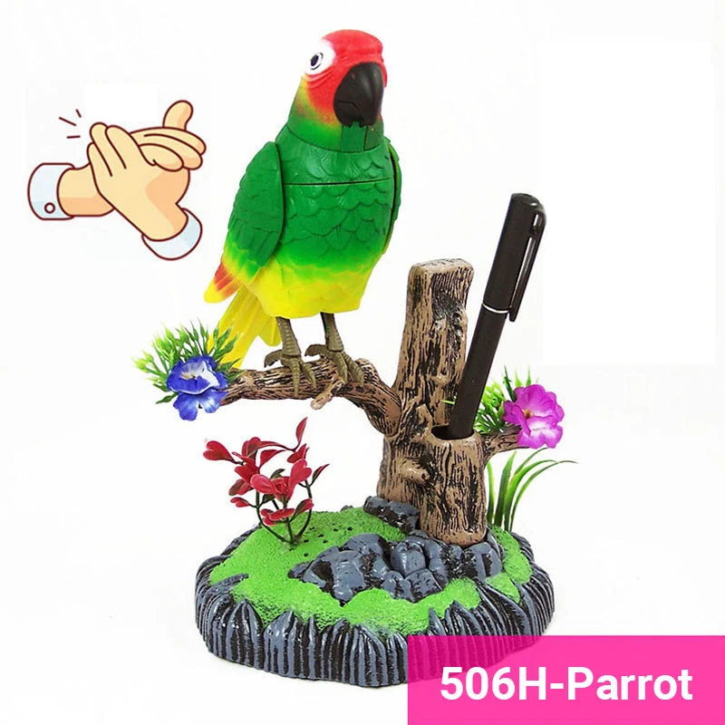 Juguete interactivo activado por voz con un pájaro que canta-ES