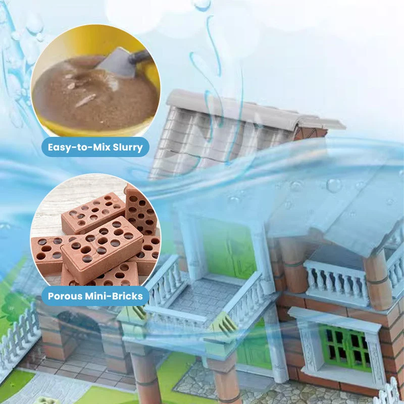 🏠Kit de construcción de mini edificios ensamblables-ES