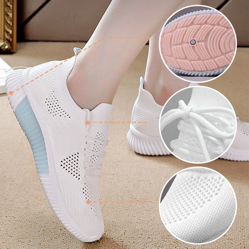 👟Minkštos, kvėpuojančios ir patogios ortopedinės šlepetės moterims-LT