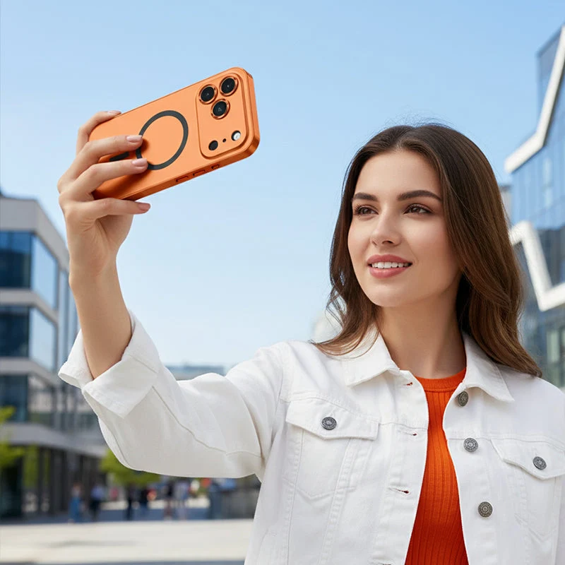 📱Magnetinis metalinis dėklas, skirtas „iPhone 17 / 17 Pro / 17 Pro Max“-LT