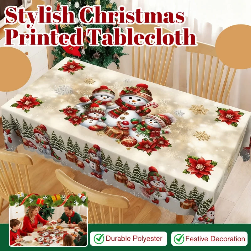 Eleganten prt z božičnim potiskom-SI
