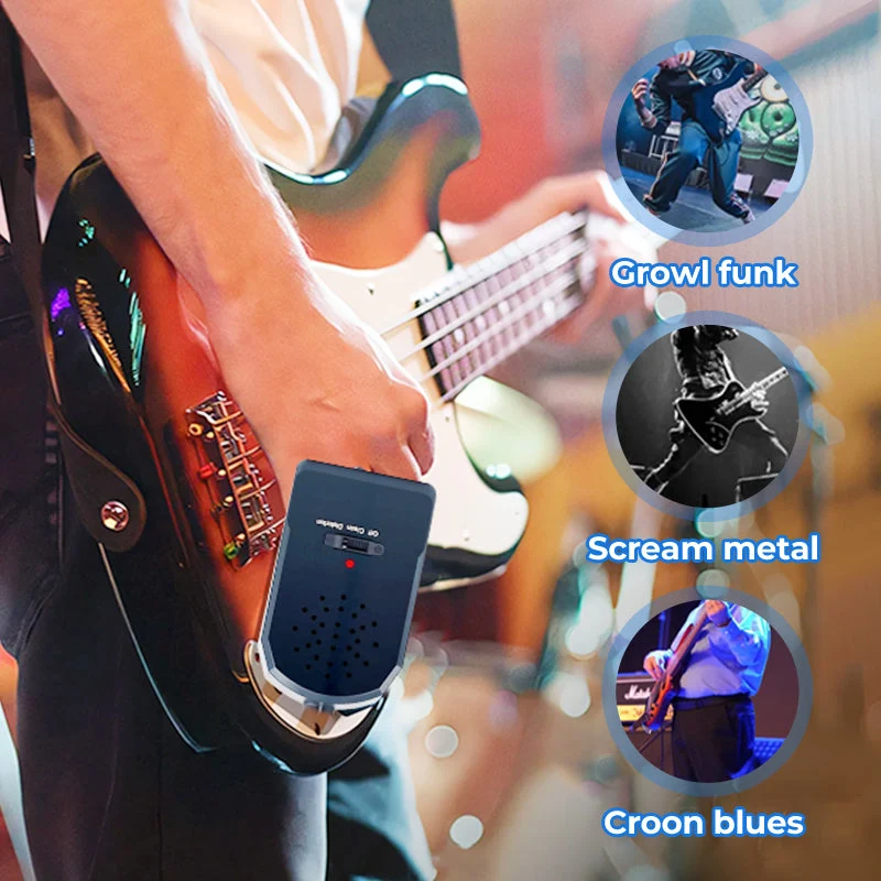 🎸Mini nešiojamas elektrinės gitaros stiprintuvo komplektas-LT