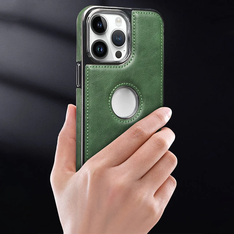 💢iPhone dėklas – prabangus odinis-LT