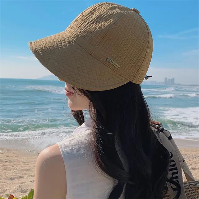👒👒 Καπέλο ψαρά με γλώσσα πάπιας που στεγνώνει γρήγορα - αισθητική αντηλιακή προστασία-GR