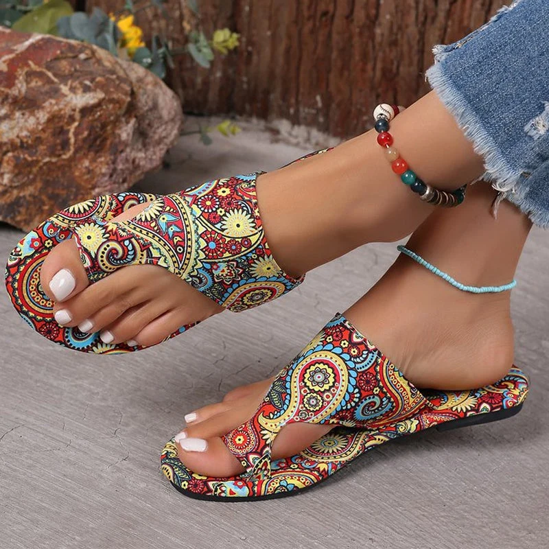 🔥Sandalias planas ortopédicas ligeras para mujer-ES