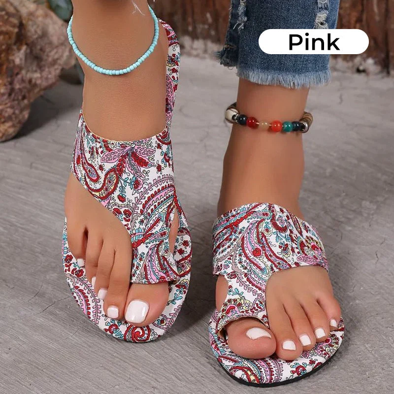 🔥Sandalias planas ortopédicas ligeras para mujer-ES