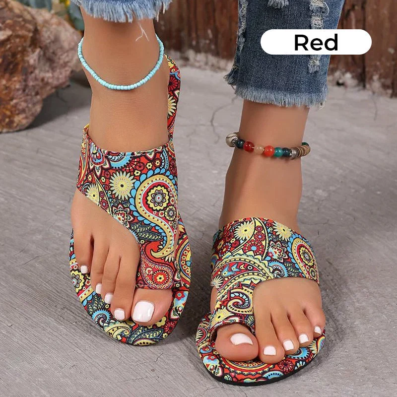 🔥Sandalias planas ortopédicas ligeras para mujer-ES