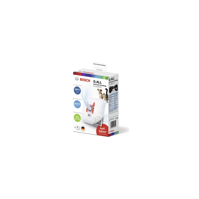 Bolsa aspirador | compatible con BOSCH | Calidad Original | Codigo fabricante 17002915 | Para modelos BGLS4HYG2/01