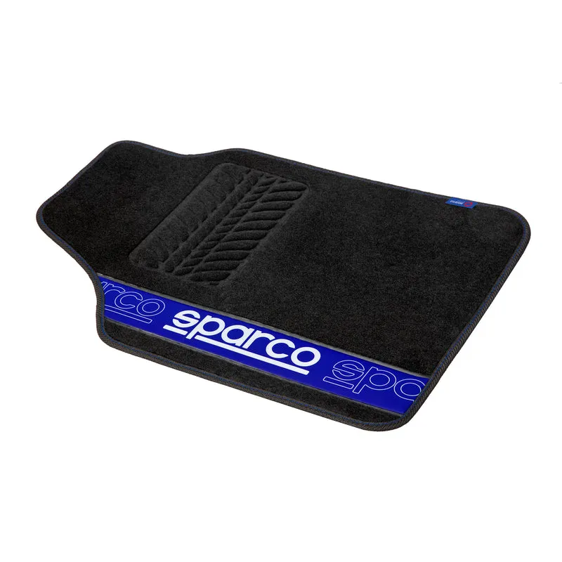 Alfombras Sparco en Fieltro con Talonera Universales 4 Piezas