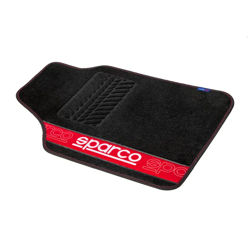 Alfombras Sparco en Fieltro con Talonera Universales 4 Piezas